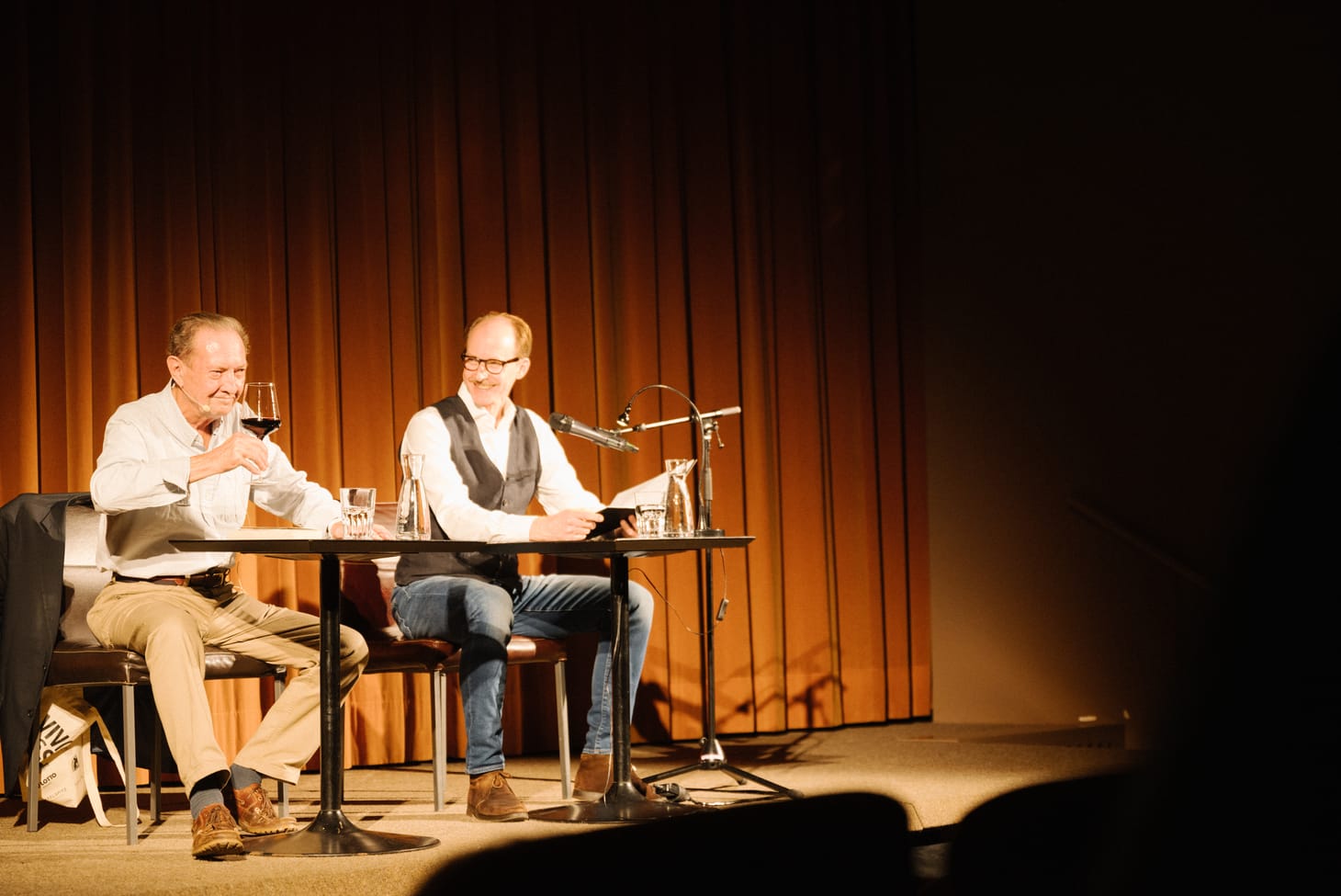 27.10.2024 Lesung Martin Walker und Nicolai Gruninger im Cinema Paradiso